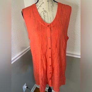 Fylo London Womens tunic blouse size XL